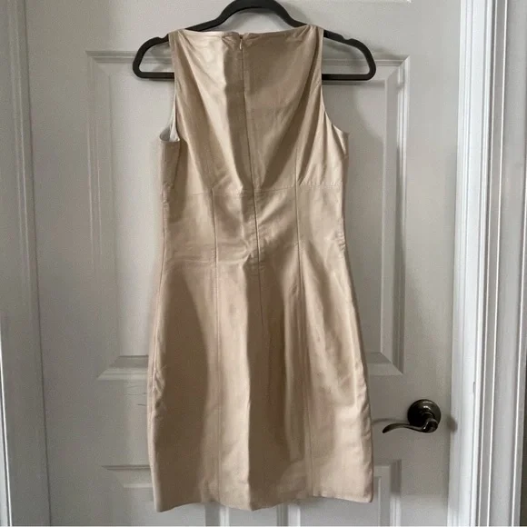 Robert Rodriguez | Dresses | Robert Rodriguez Leather Sheath Dress |  Poshmark